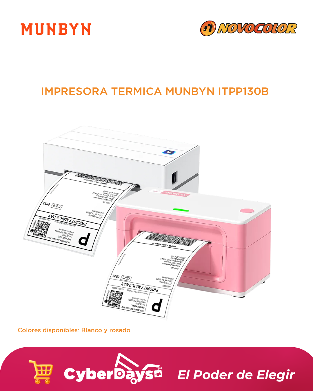 CyberDays 2025. Ofertas de NOVOCOLOR S.A.