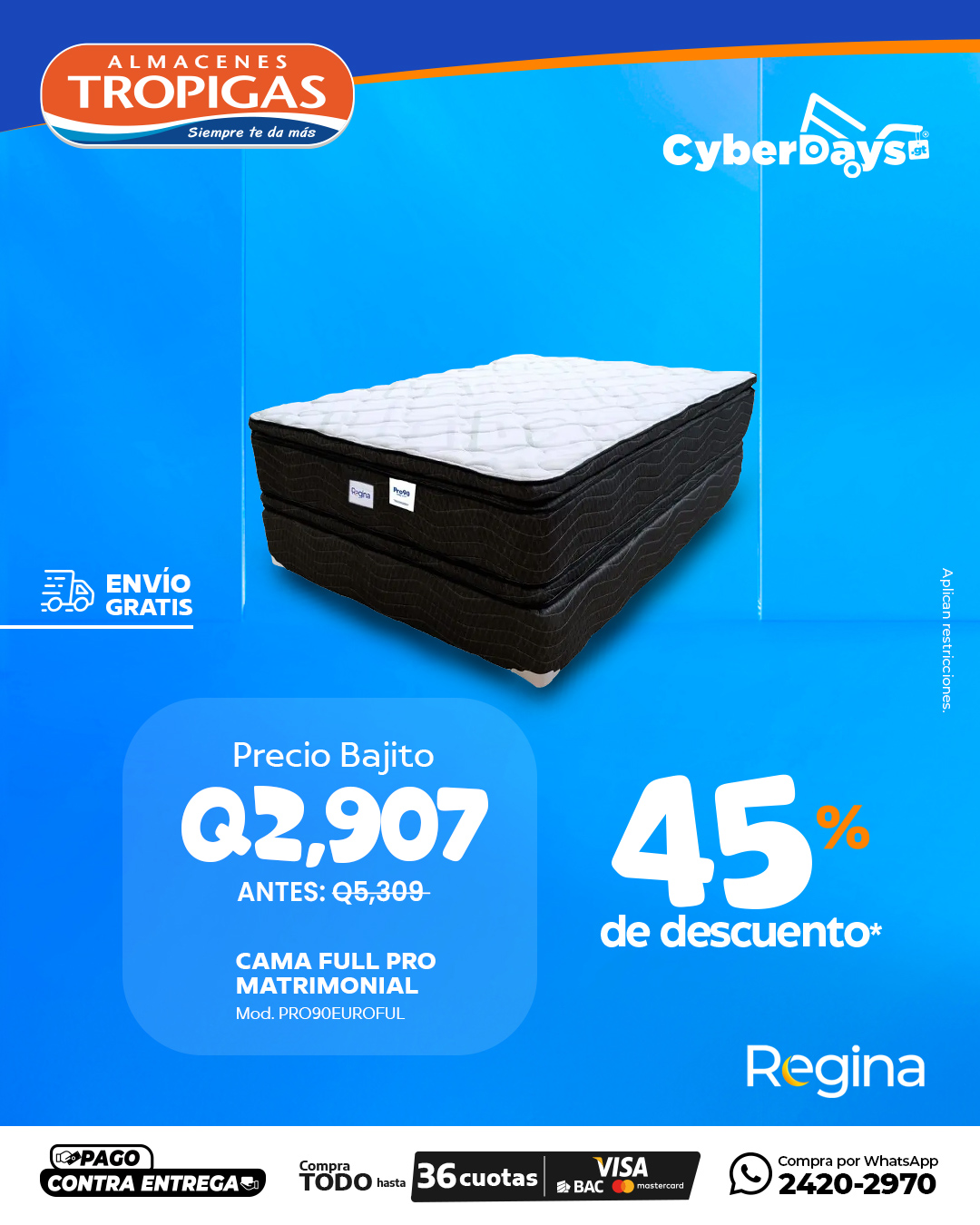 CyberDays 2025. Ofertas de Almacenes Tropigas CyberDays 2025. Ofertas de Almacenes Tropigas