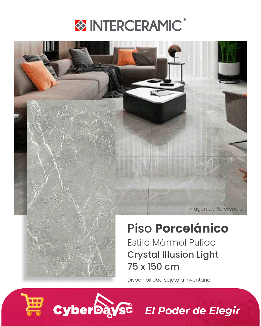 CyberDays 2025. Ofertas de Interceramic CyberDays 2025. Ofertas de Interceramic