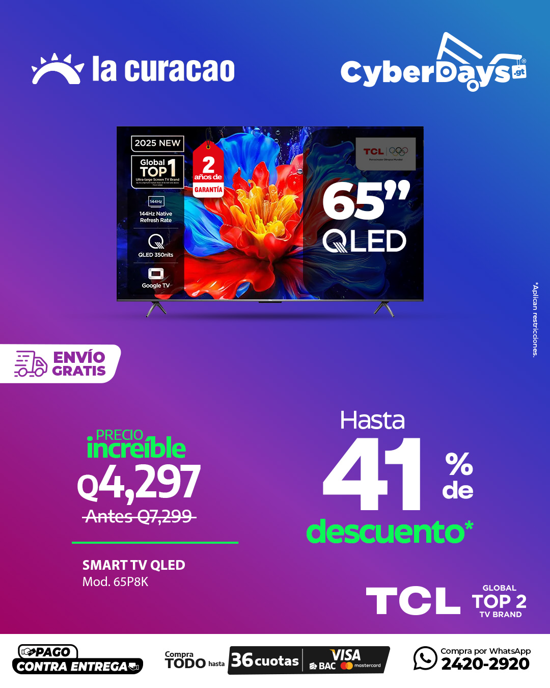 CyberDays 2025. Ofertas de Curacao 