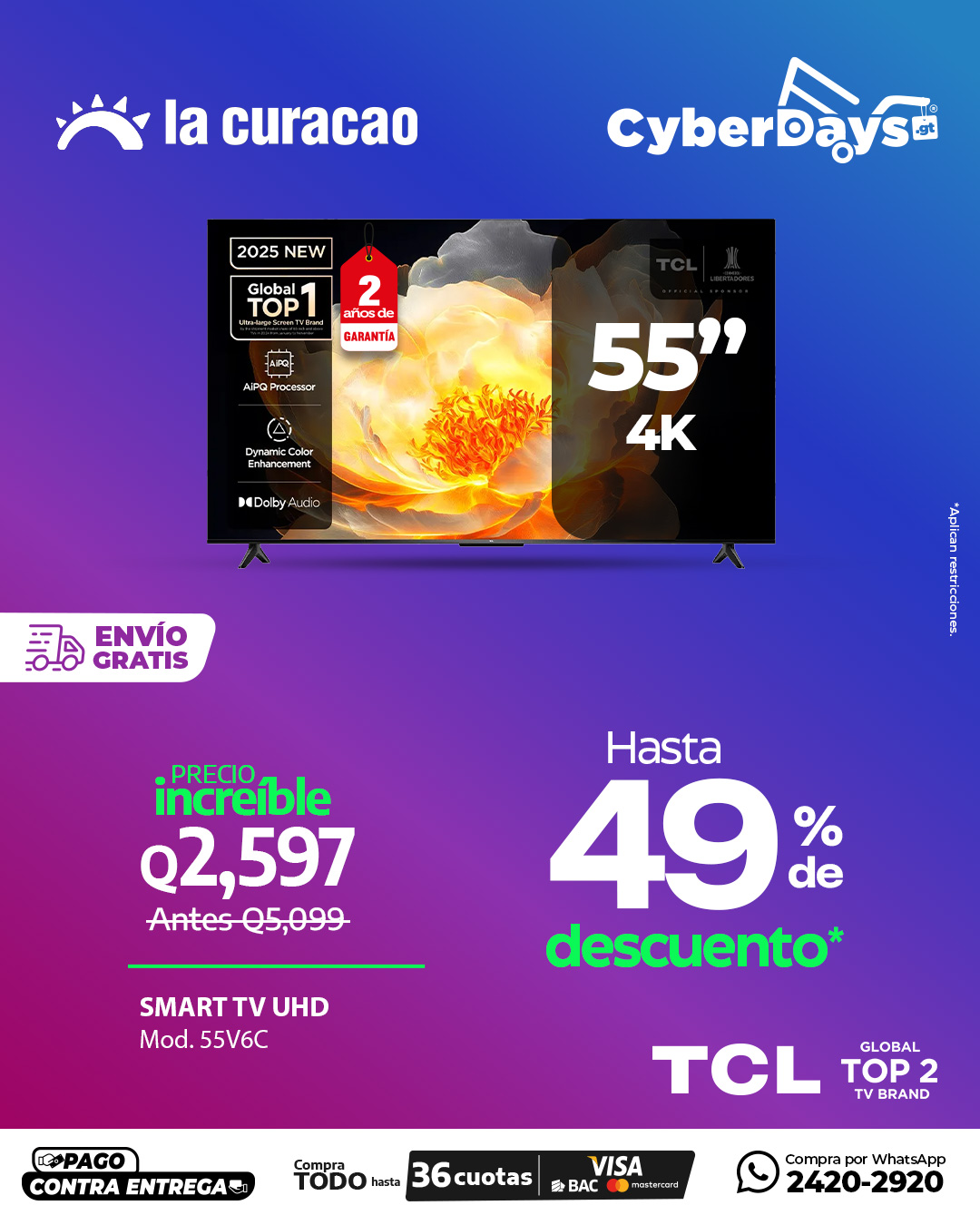 CyberDays 2025. Ofertas de Curacao 