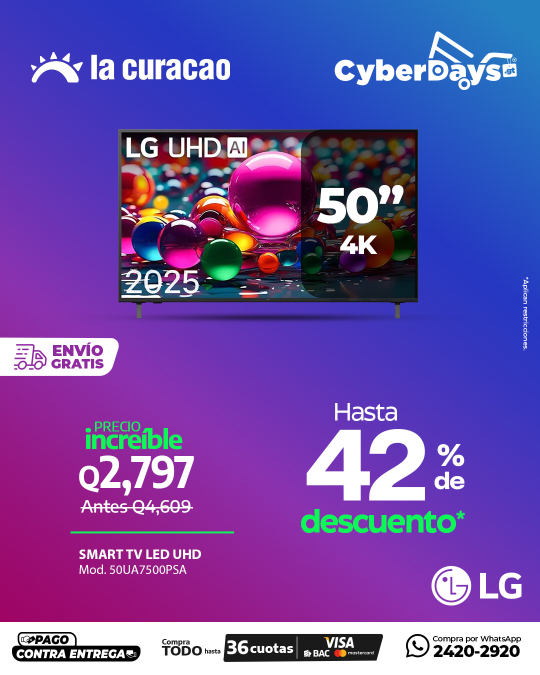 CyberDays 2025. Ofertas de Curacao 