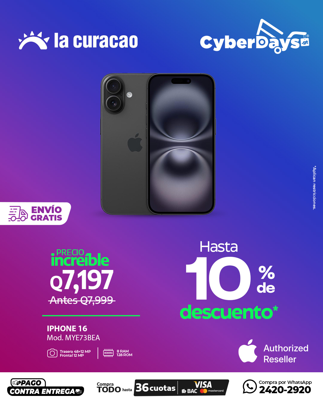 CyberDays 2025. Ofertas de Curacao 