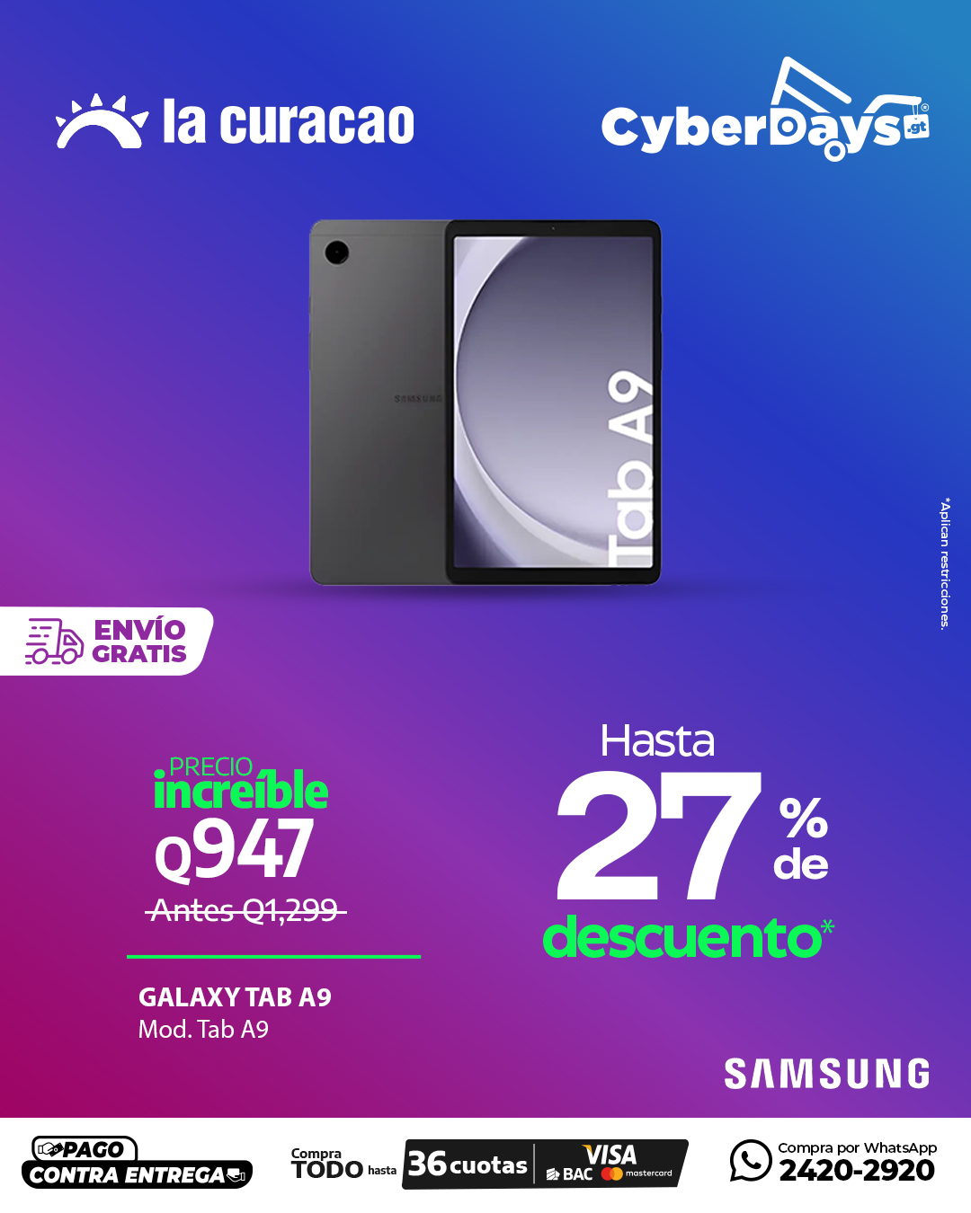 CyberDays 2025. Ofertas de Curacao 