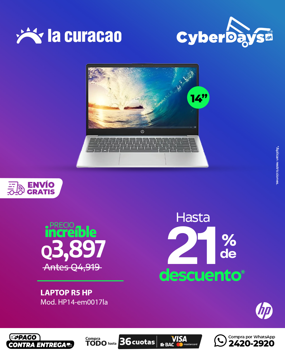 CyberDays 2025. Ofertas de Curacao 