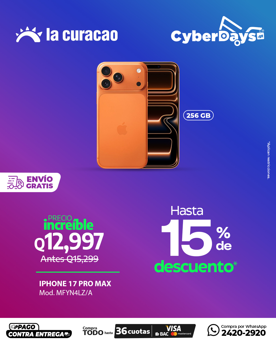 CyberDays 2025. Ofertas de Curacao 