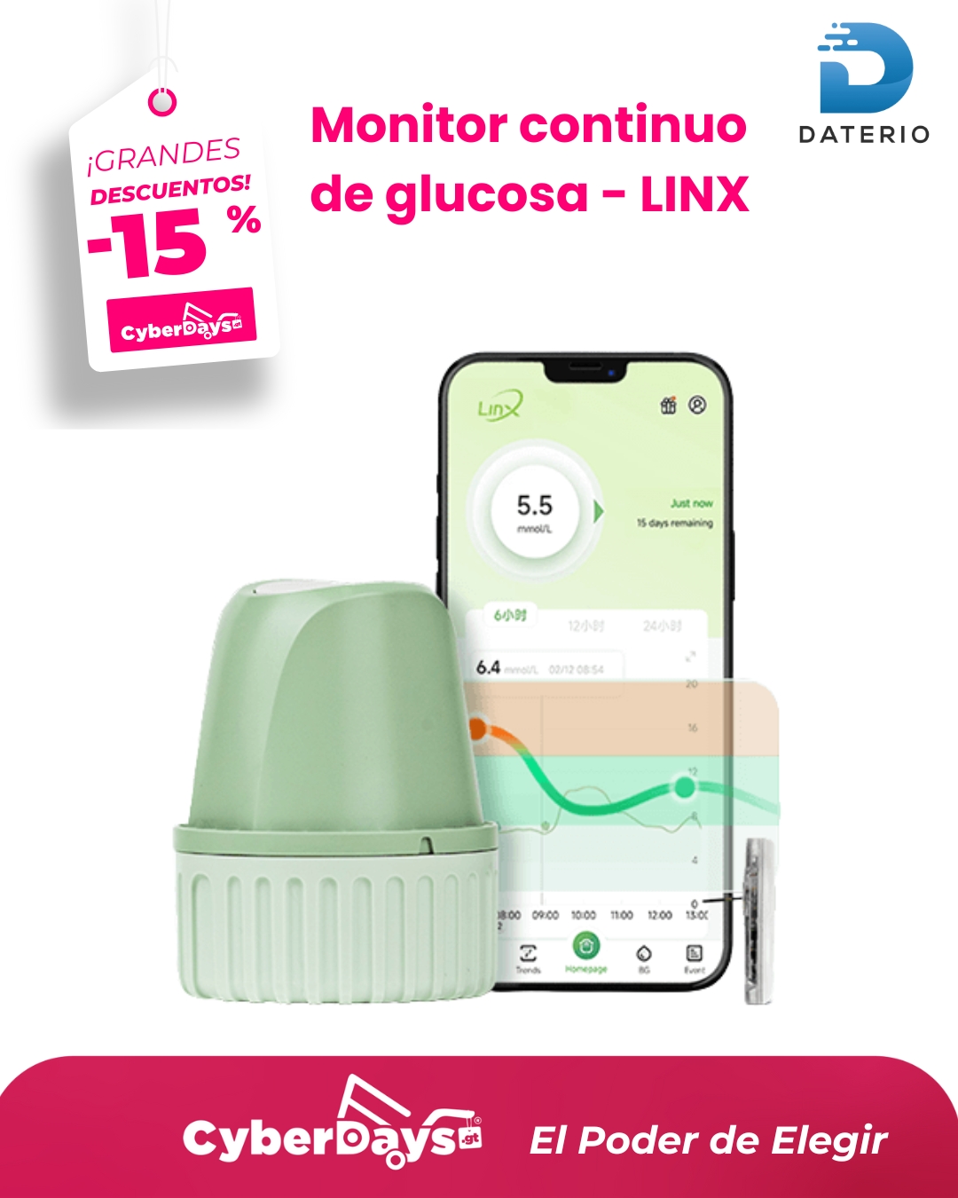 CyberDays 2025. Ofertas de Daterio CyberDays 2025. Ofertas de Daterio
