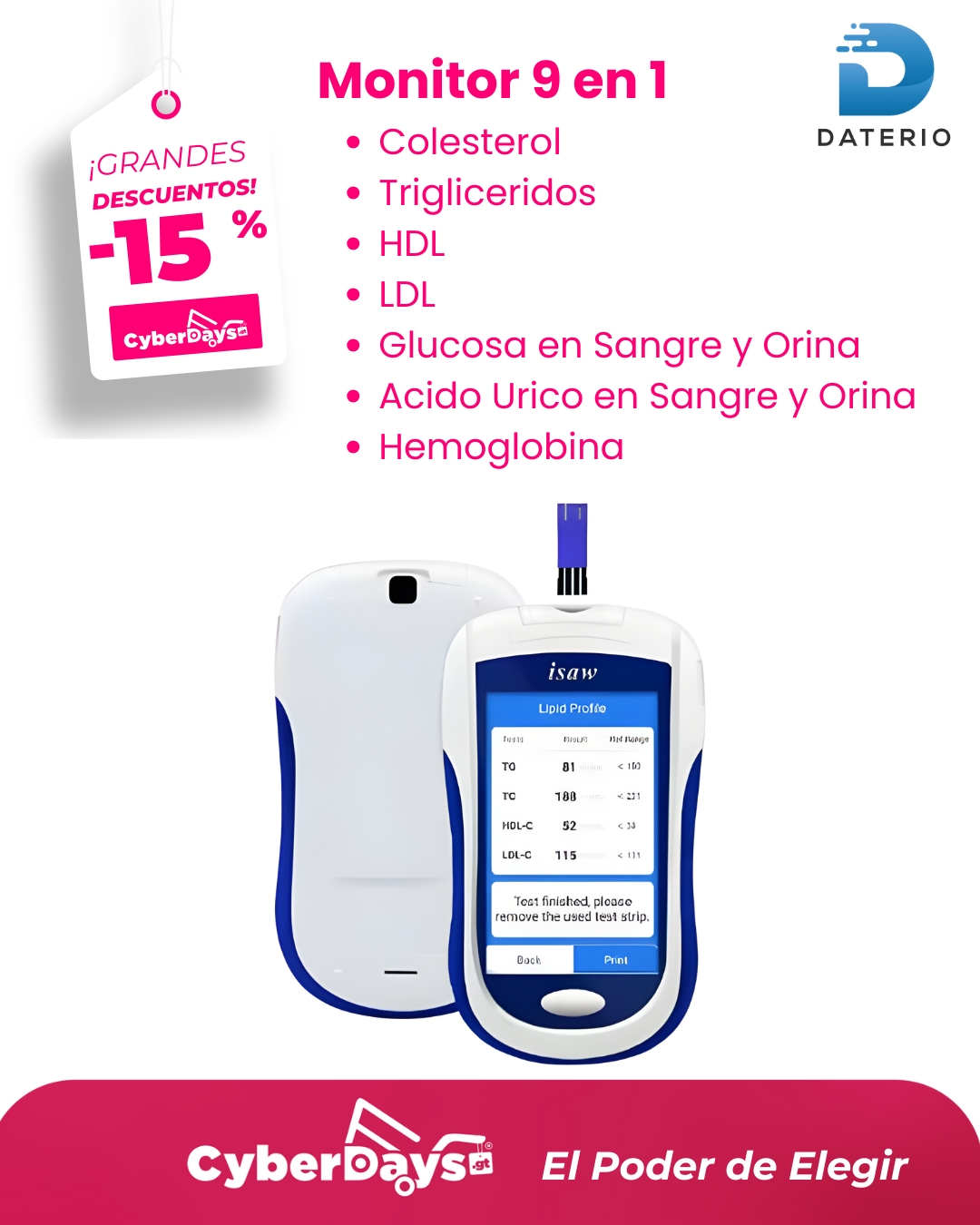 CyberDays 2025. Ofertas de Daterio CyberDays 2025. Ofertas de Daterio