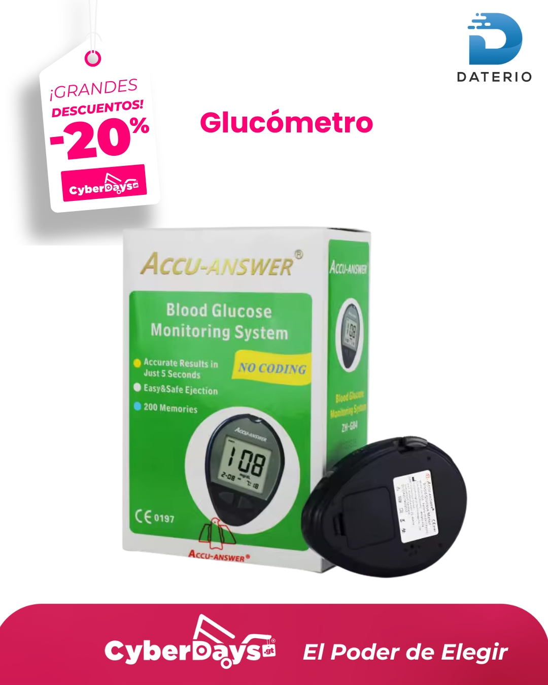 CyberDays 2025. Ofertas de Daterio CyberDays 2025. Ofertas de Daterio