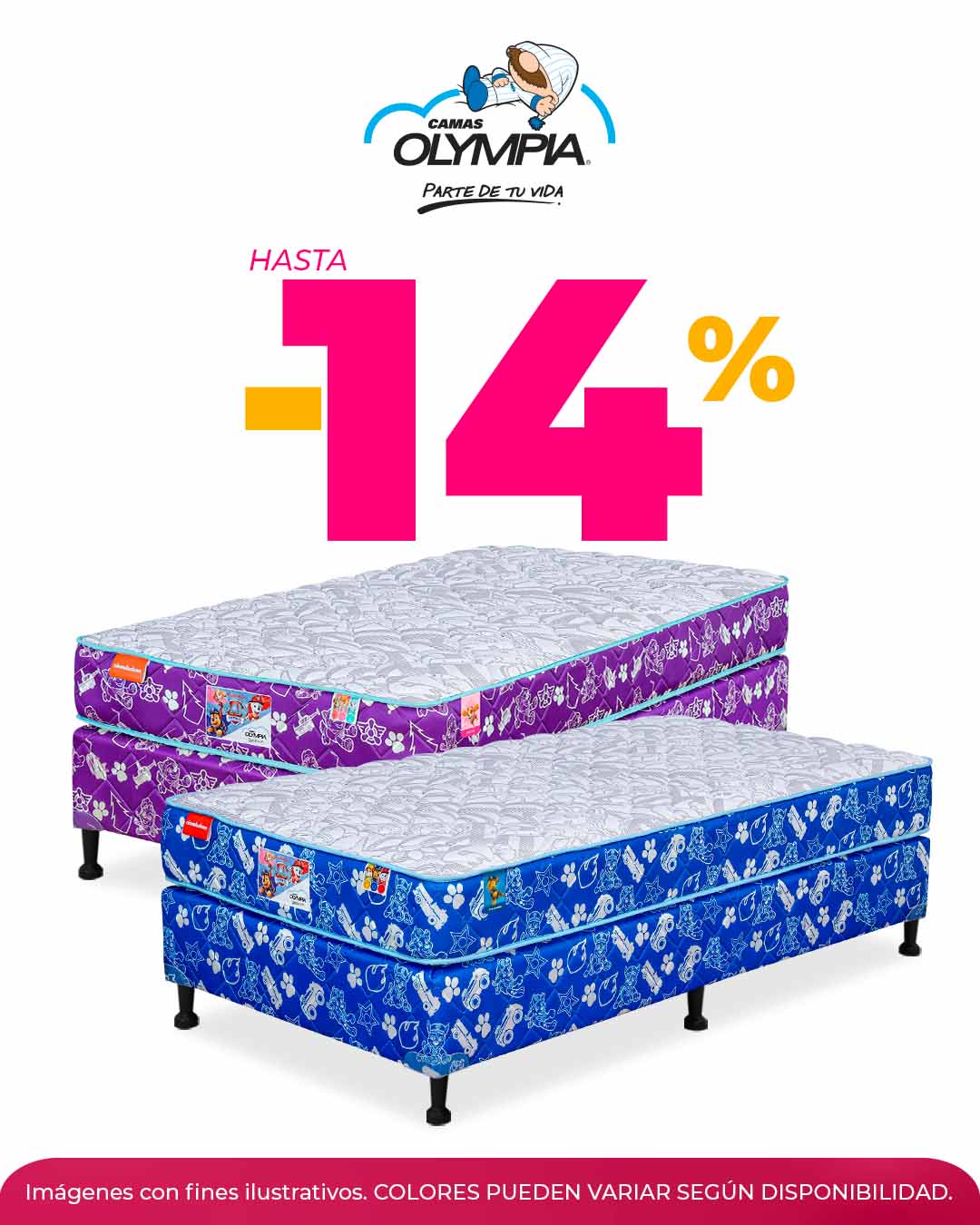 CyberDays 2025. Ofertas de Camas Olympia CyberDays 2025. Ofertas de Camas Olympia