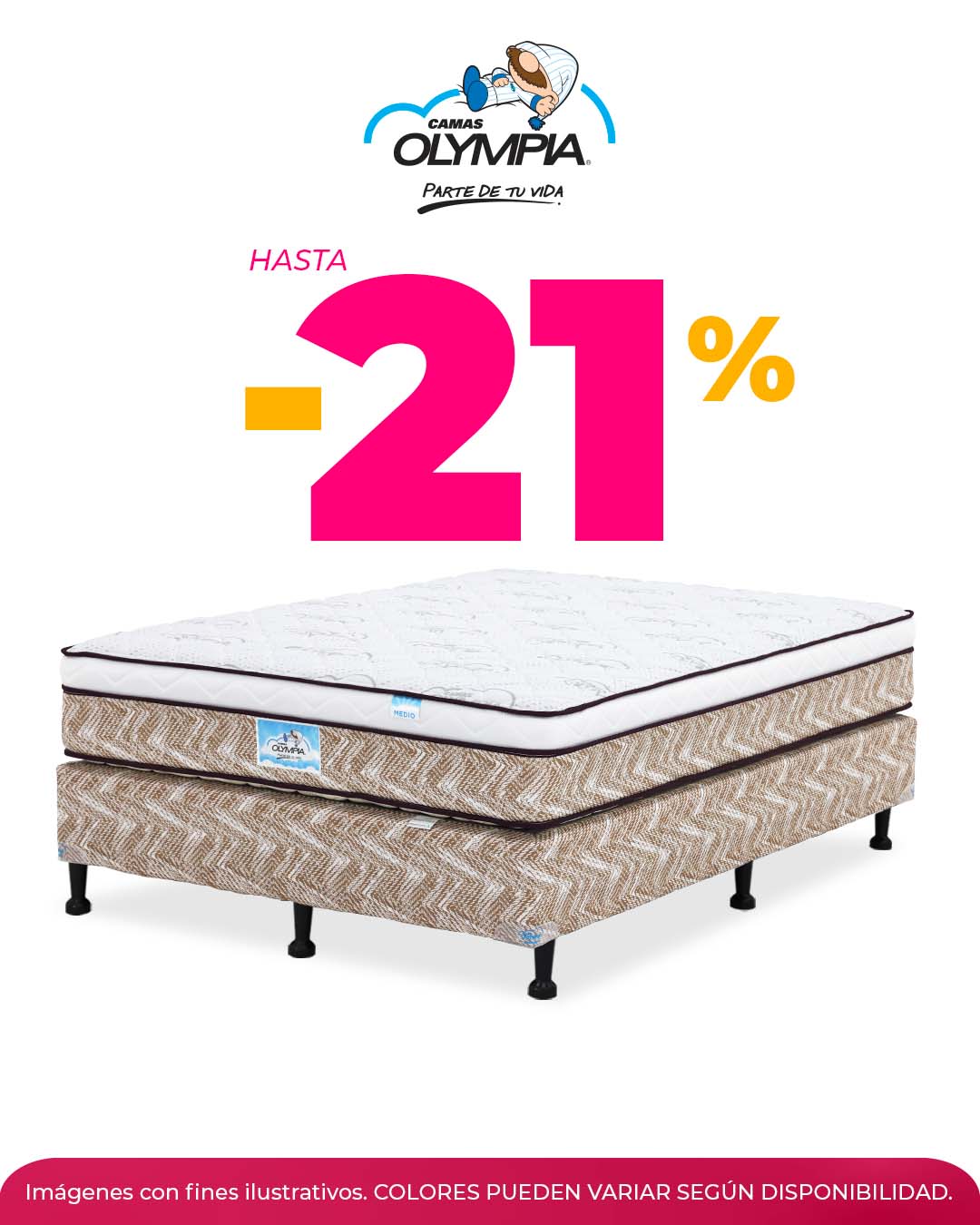 CyberDays 2025. Ofertas de Camas Olympia CyberDays 2025. Ofertas de Camas Olympia