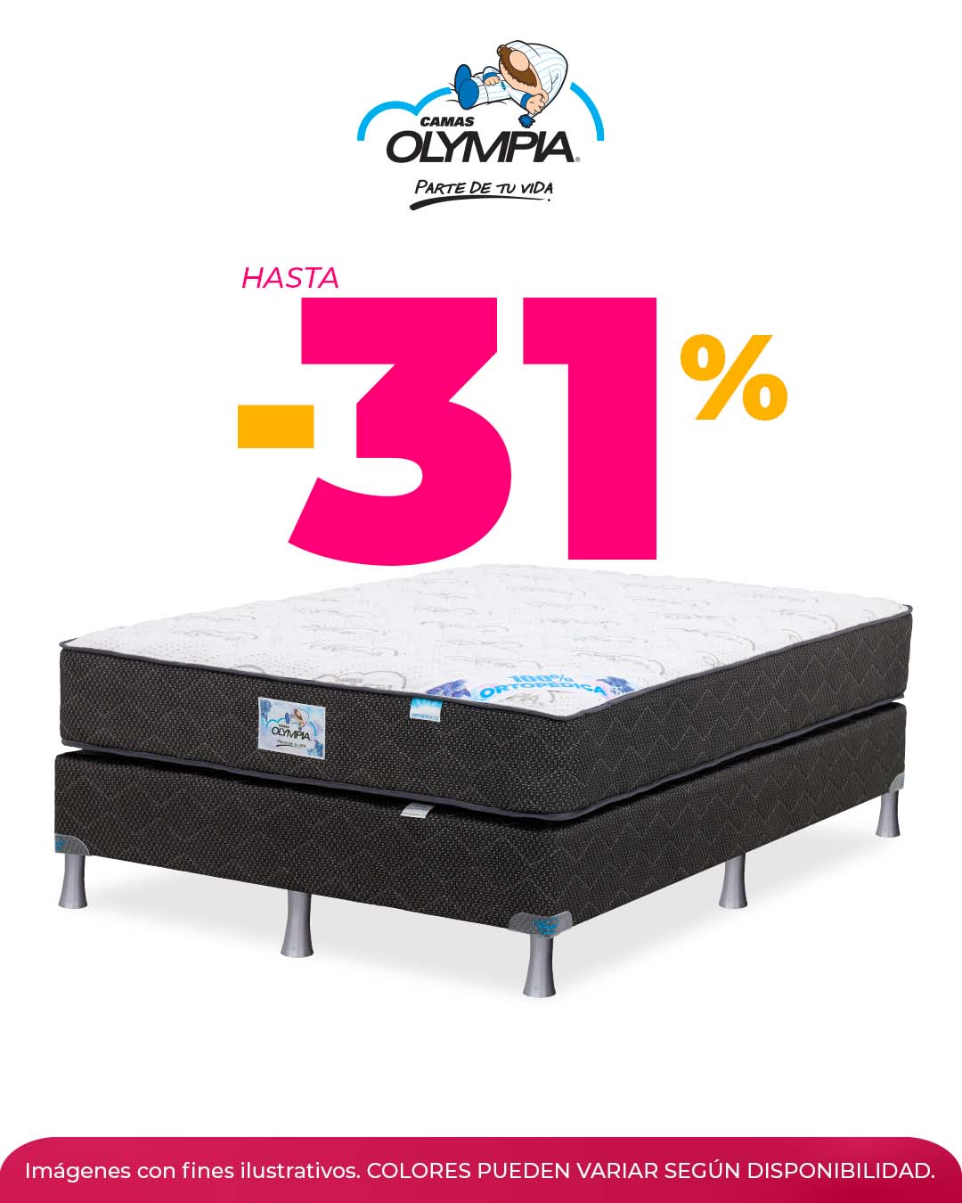 CyberDays 2025. Ofertas de Camas Olympia CyberDays 2025. Ofertas de Camas Olympia