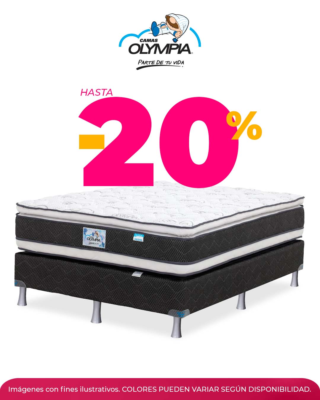 CyberDays 2025. Ofertas de Camas Olympia CyberDays 2025. Ofertas de Camas Olympia