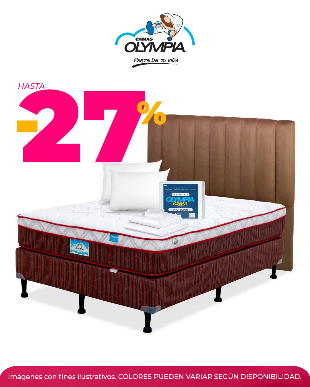 CyberDays 2025. Ofertas de Camas Olympia CyberDays 2025. Ofertas de Camas Olympia