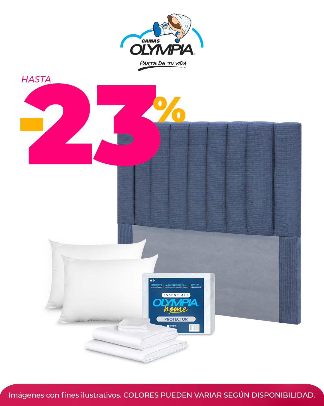 CyberDays 2025. Ofertas de Camas Olympia CyberDays 2025. Ofertas de Camas Olympia