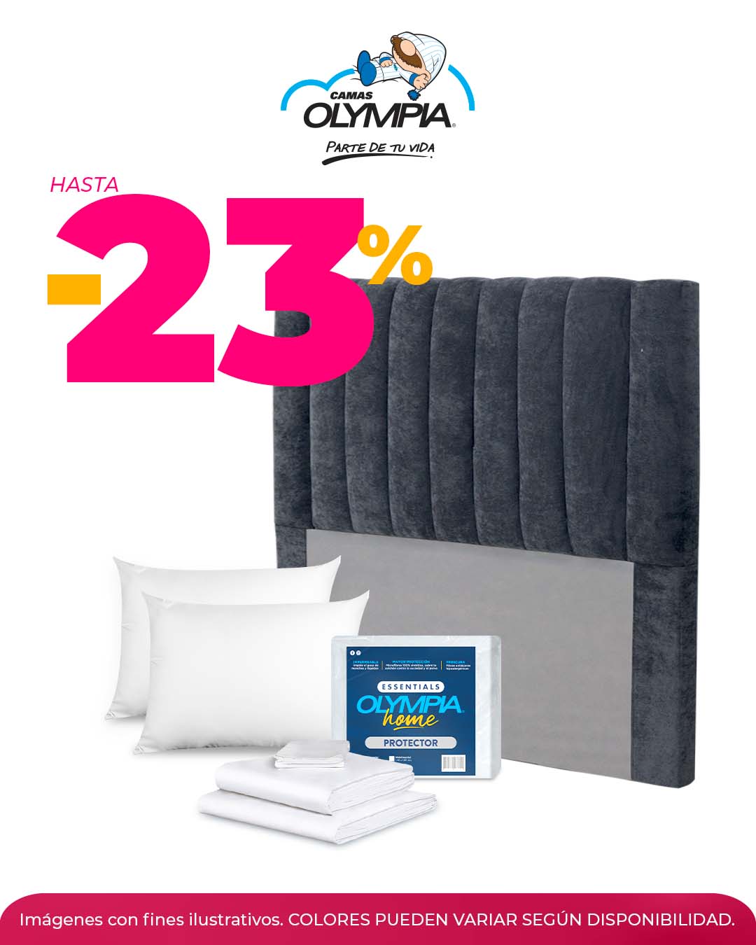 CyberDays 2025. Ofertas de Camas Olympia CyberDays 2025. Ofertas de Camas Olympia