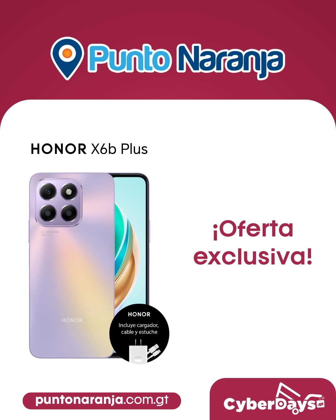 CyberDays 2025. Ofertas de Punto Naranja
