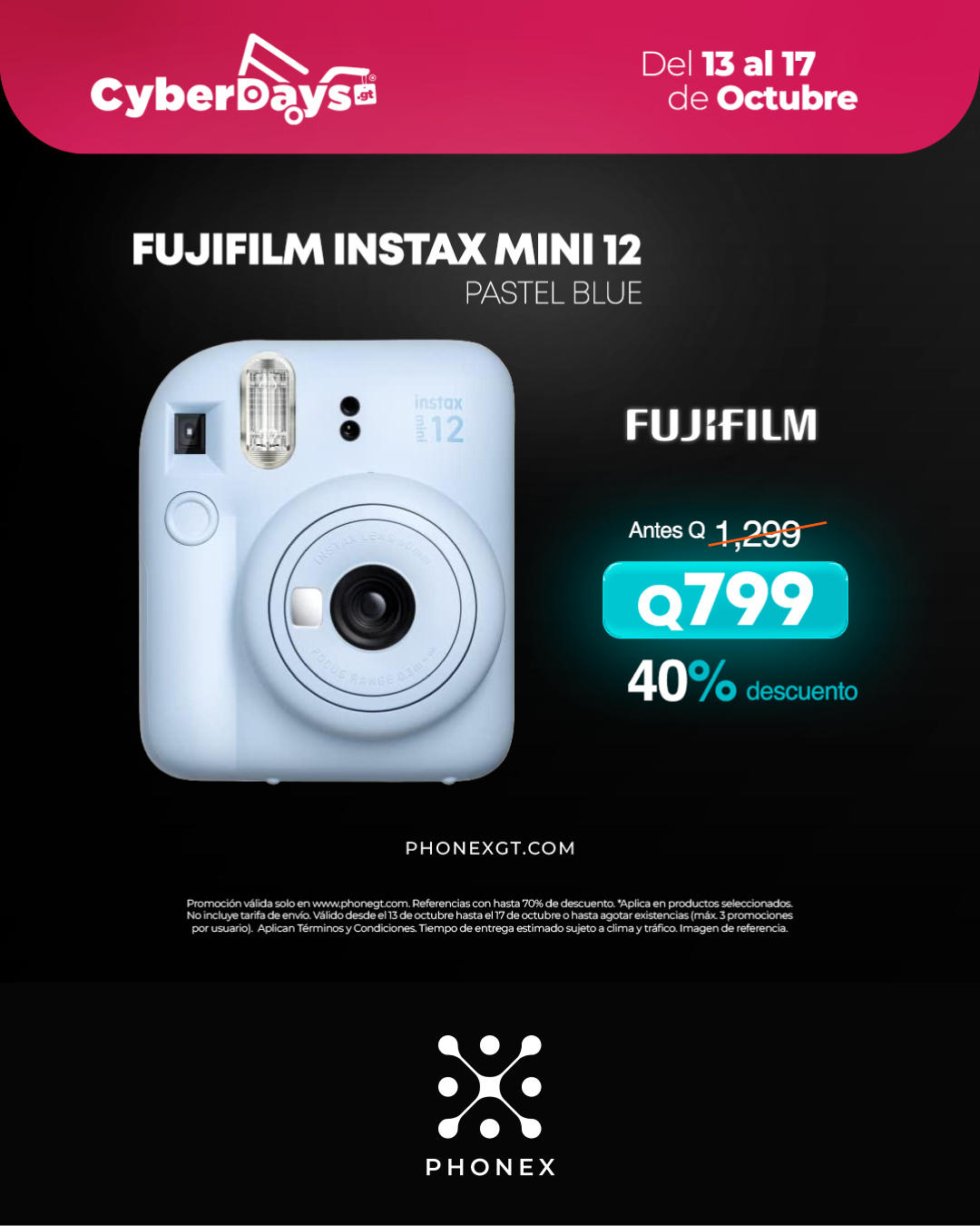 CyberDays 2025. Ofertas de Phonex CyberDays 2025. Ofertas de Phonex