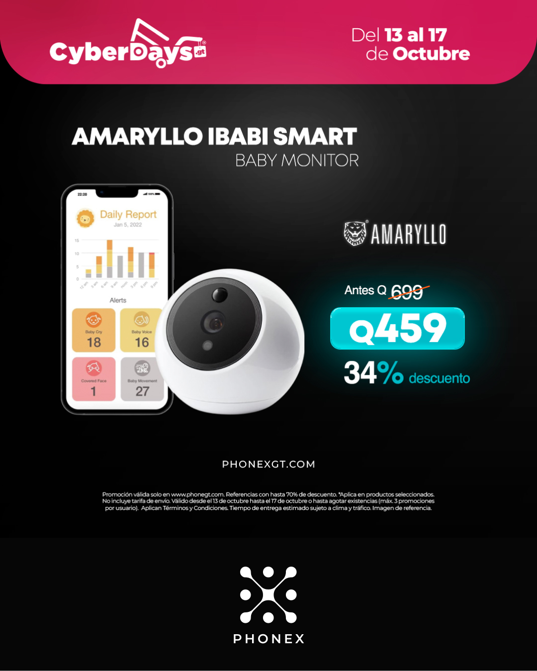 CyberDays 2025. Ofertas de Phonex CyberDays 2025. Ofertas de Phonex