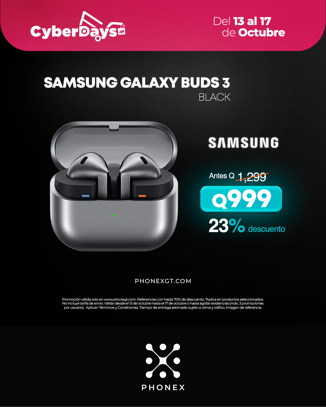 CyberDays 2025. Ofertas de Phonex CyberDays 2025. Ofertas de Phonex