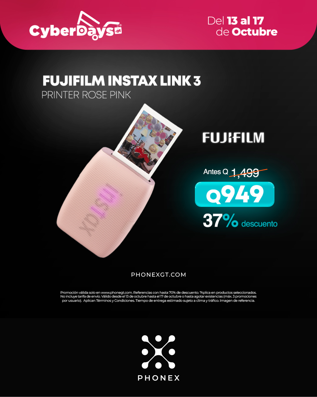 CyberDays 2025. Ofertas de Phonex CyberDays 2025. Ofertas de Phonex