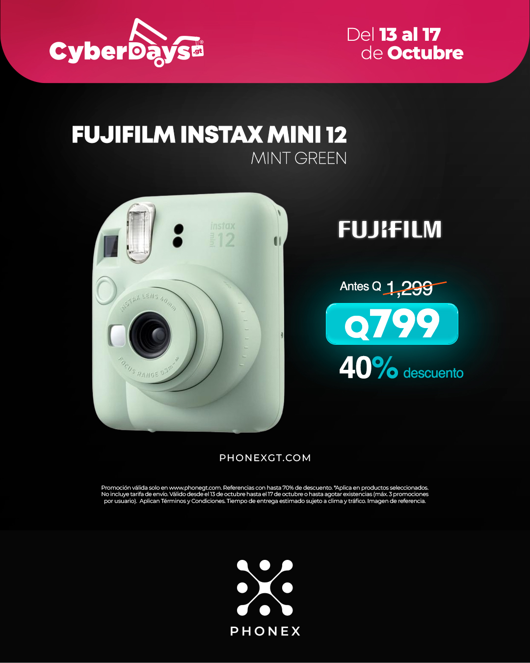 CyberDays 2025. Ofertas de Phonex CyberDays 2025. Ofertas de Phonex