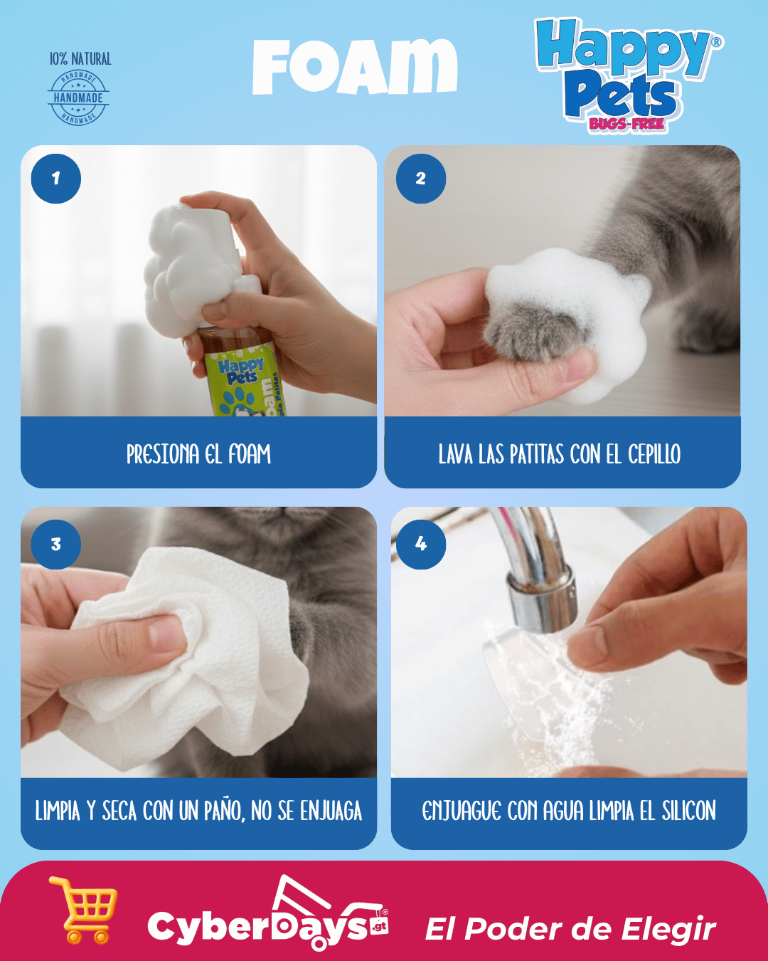 CyberDays 2025. Ofertas de Happy pets bugs free