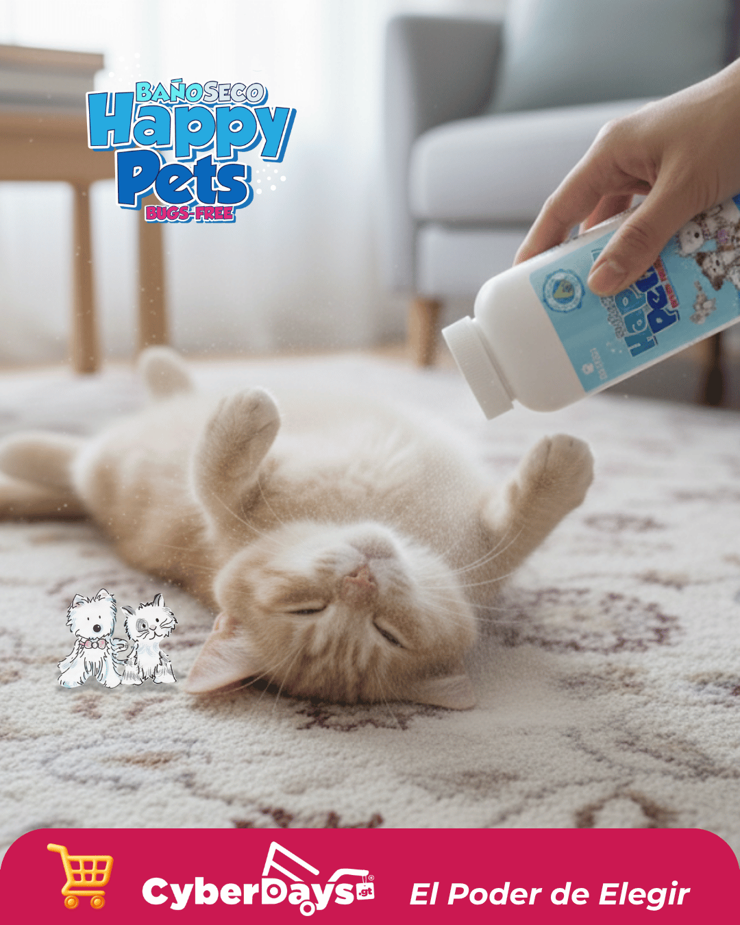 CyberDays 2025. Ofertas de Happy pets bugs free