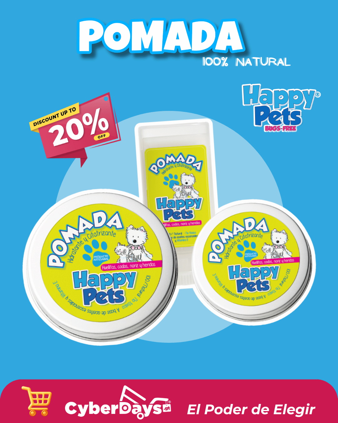 CyberDays 2025. Ofertas de Happy pets bugs free