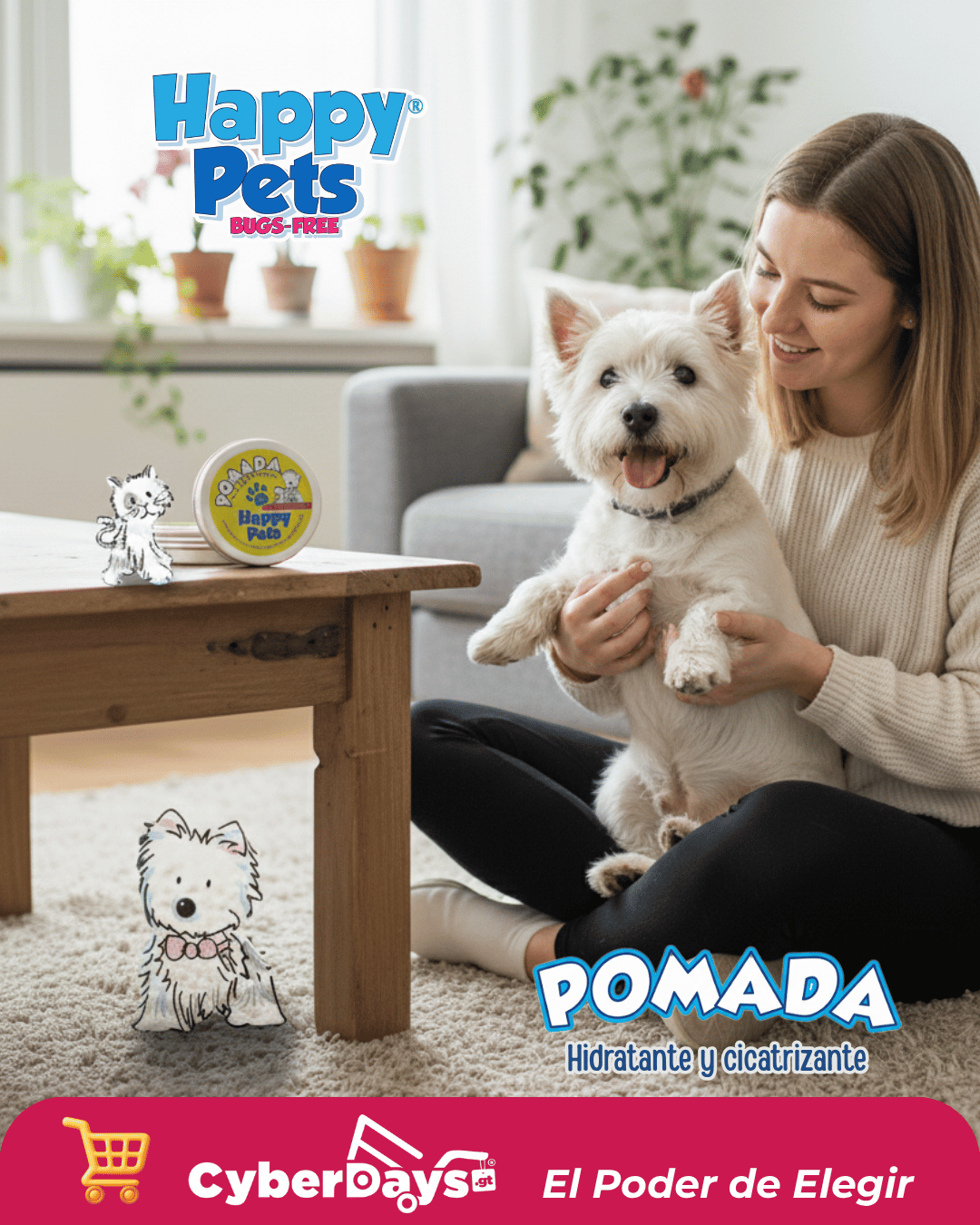 CyberDays 2025. Ofertas de Happy pets bugs free