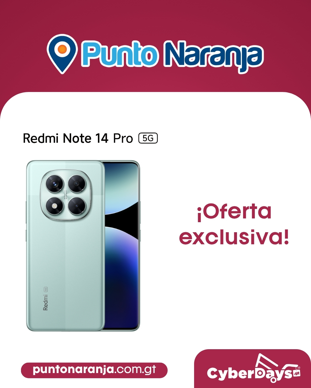 CyberDays 2025. Ofertas de Punto Naranja