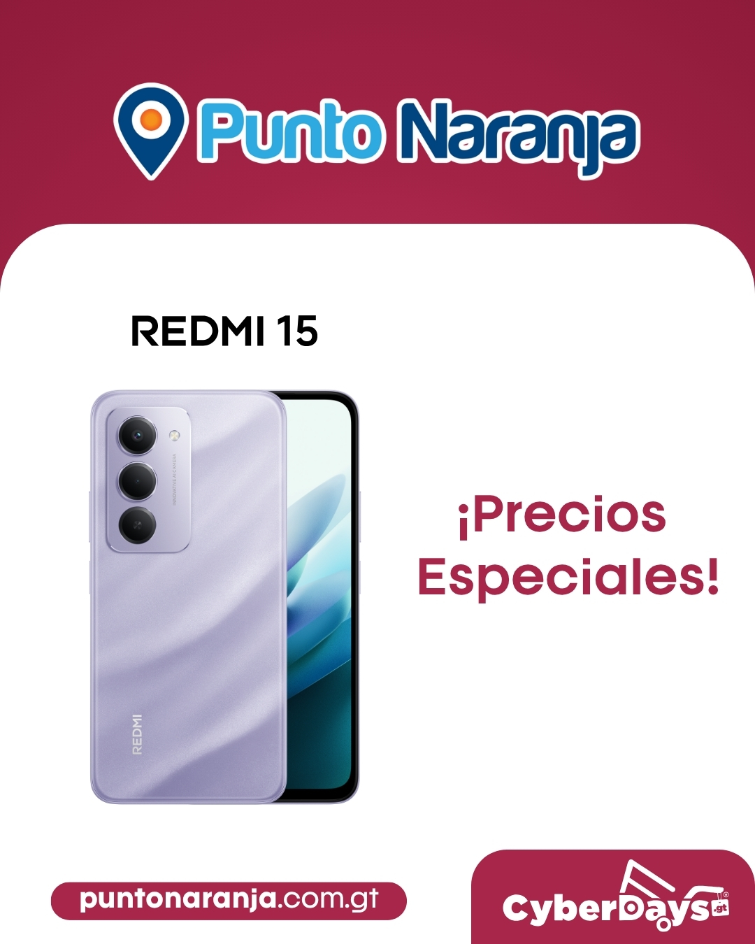 CyberDays 2025. Ofertas de Punto Naranja