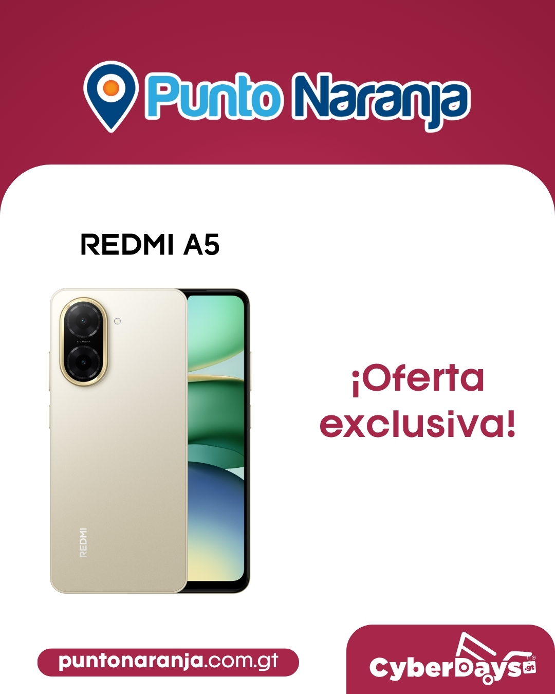 CyberDays 2025. Ofertas de Punto Naranja