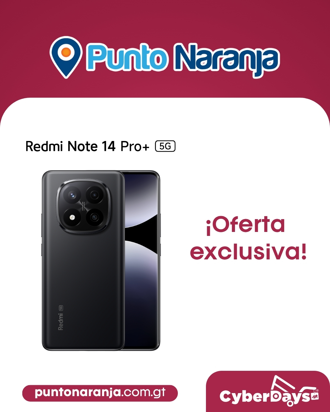 CyberDays 2025. Ofertas de Punto Naranja