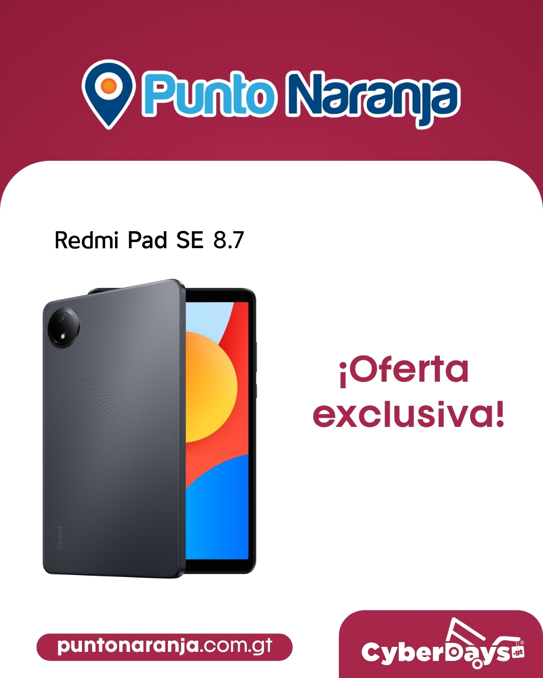 CyberDays 2025. Ofertas de Punto Naranja