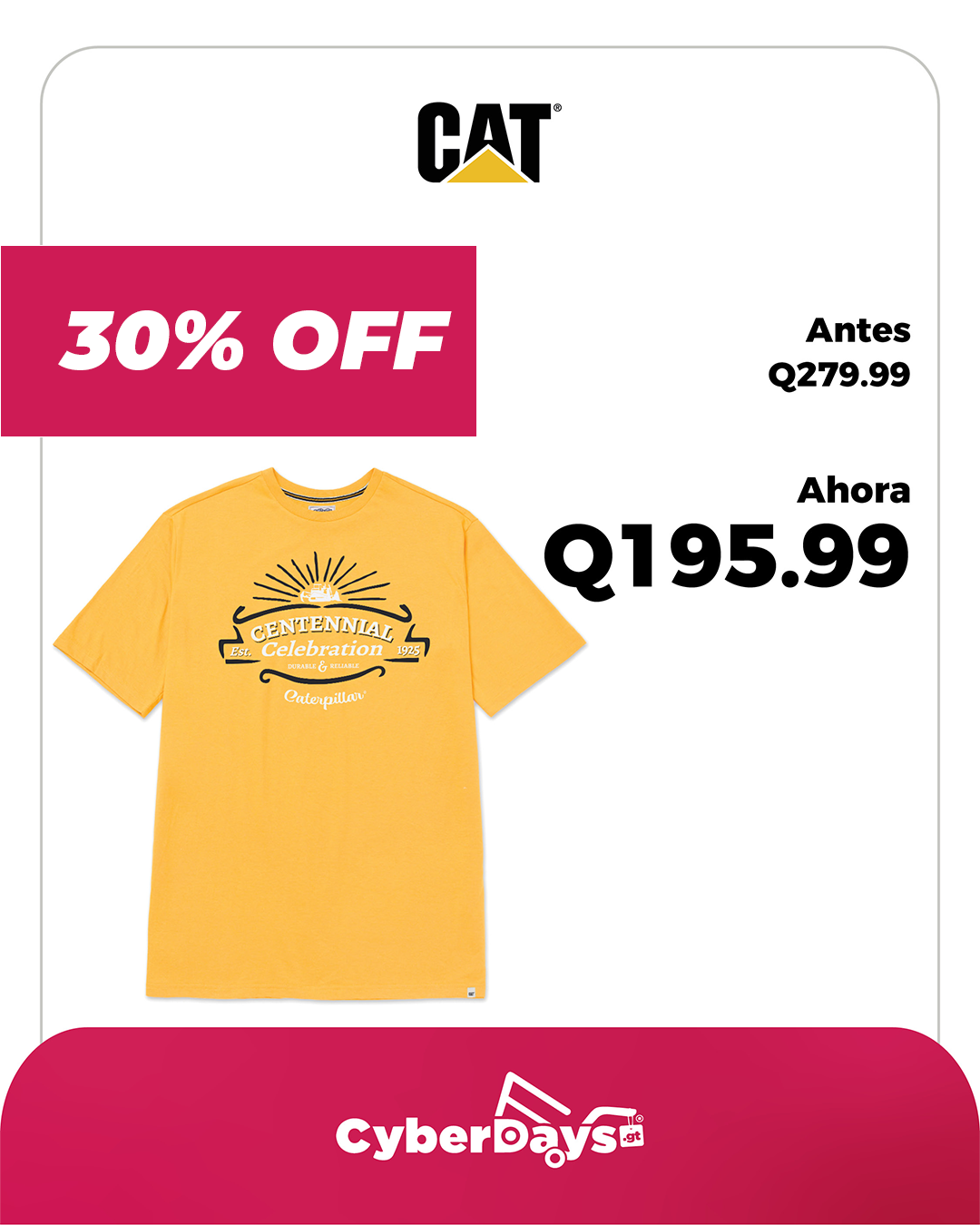 CyberDays 2025. Ofertas de CATERPILLAR