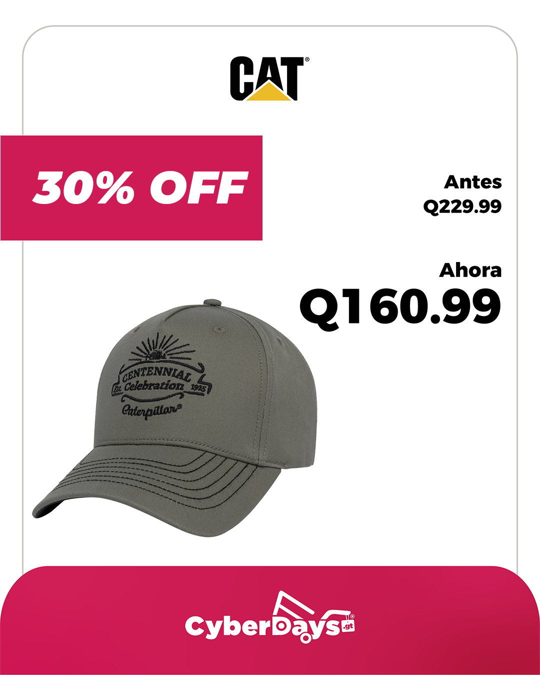 CyberDays 2025. Ofertas de CATERPILLAR