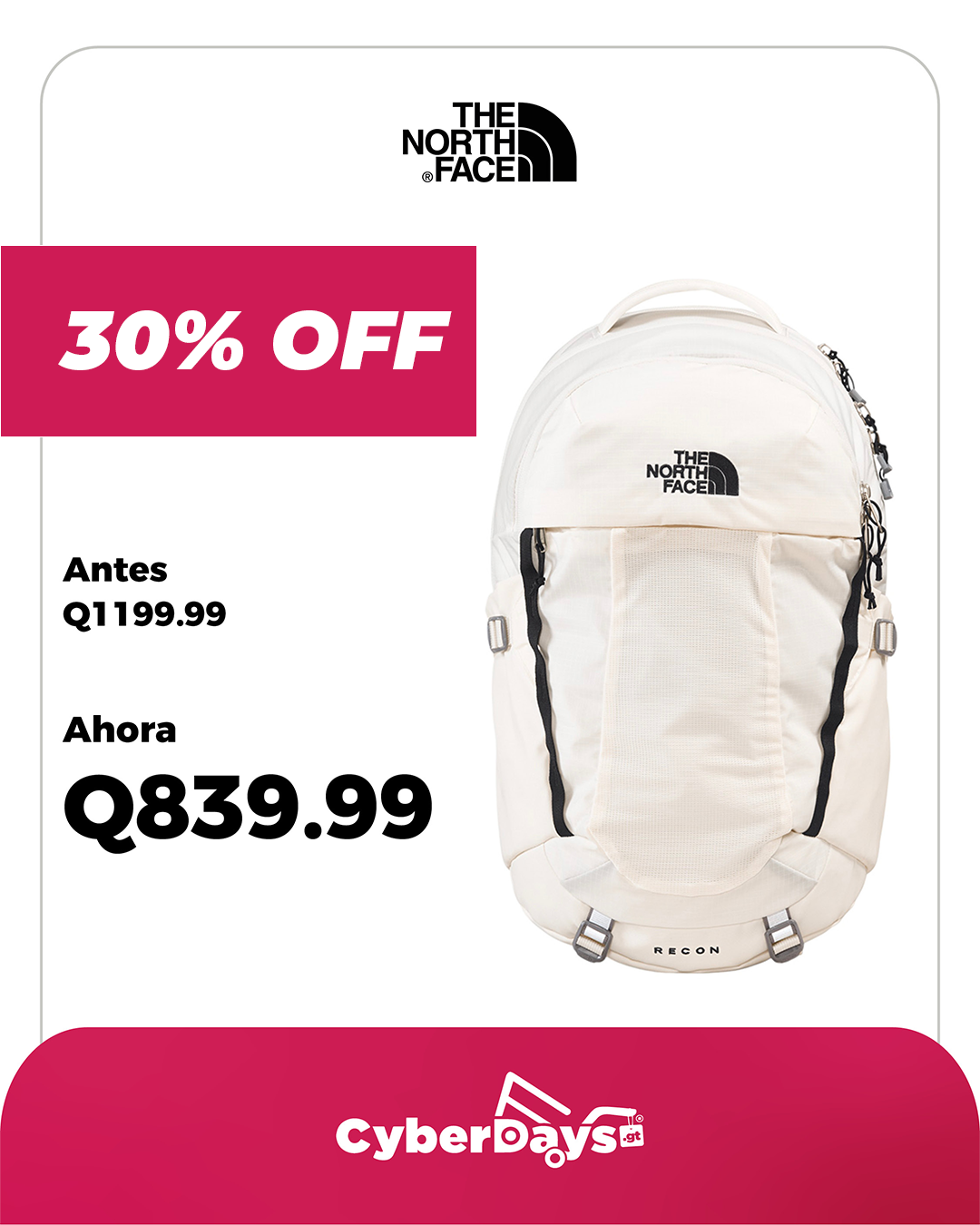 CyberDays 2025. Ofertas de The North Face
