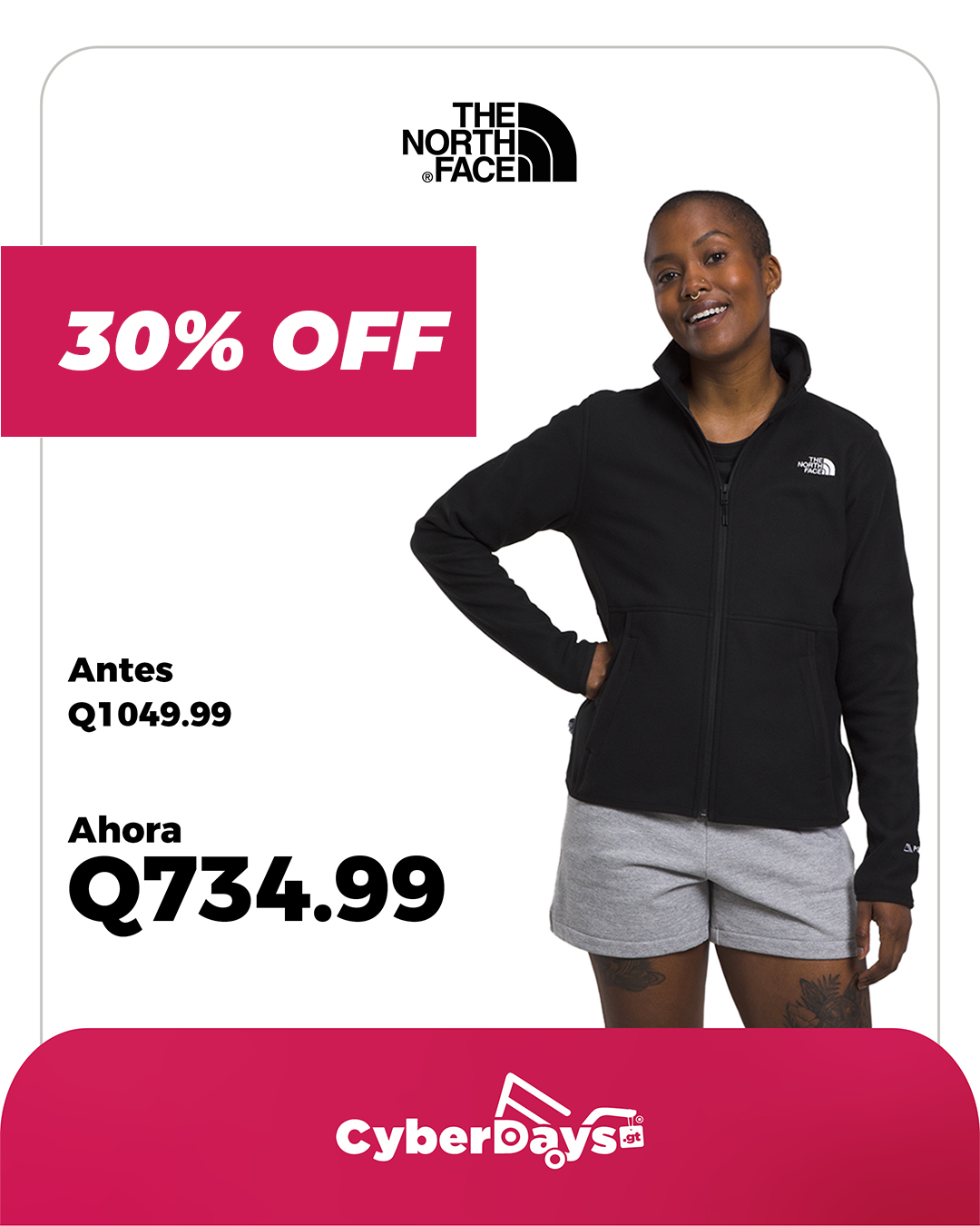 CyberDays 2025. Ofertas de The North Face