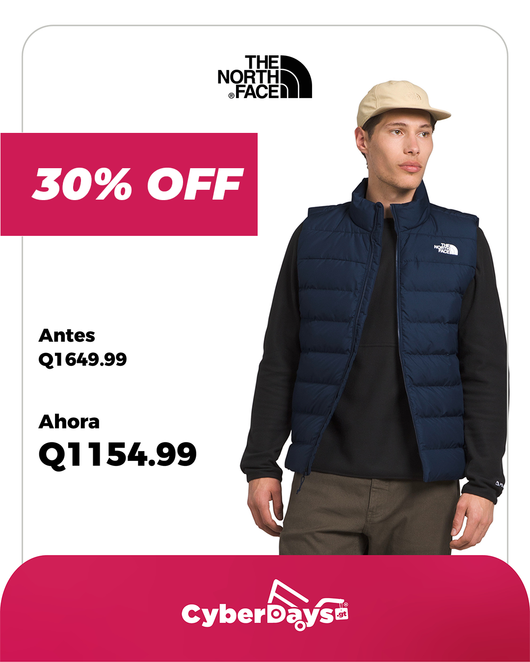 CyberDays 2025. Ofertas de The North Face