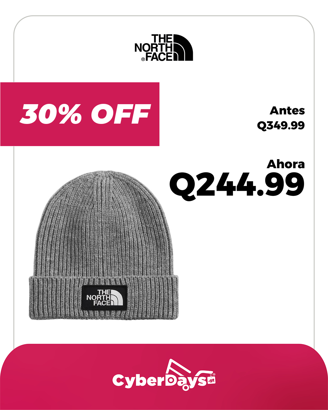CyberDays 2025. Ofertas de The North Face