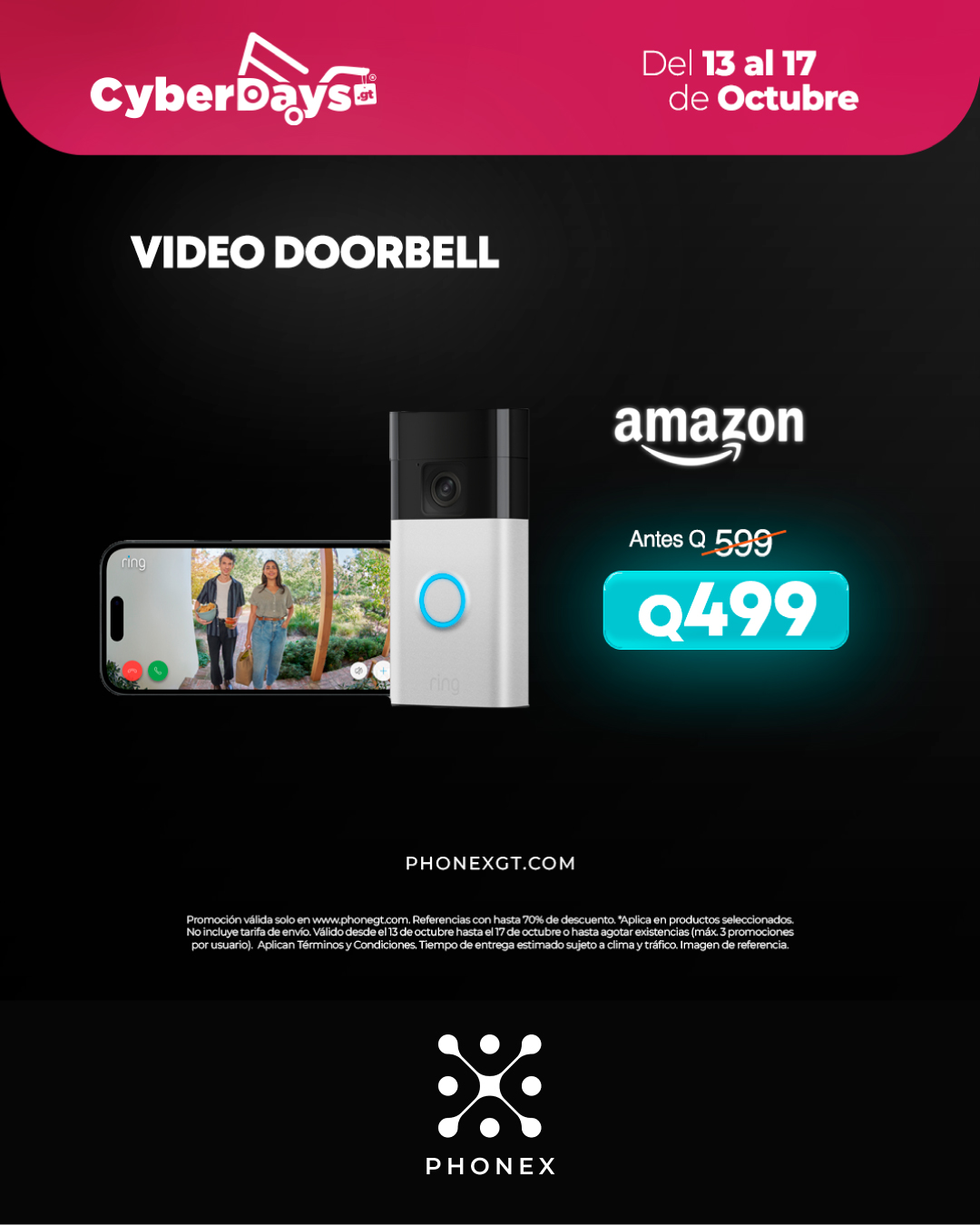 CyberDays 2025. Ofertas de Phonex CyberDays 2025. Ofertas de Phonex