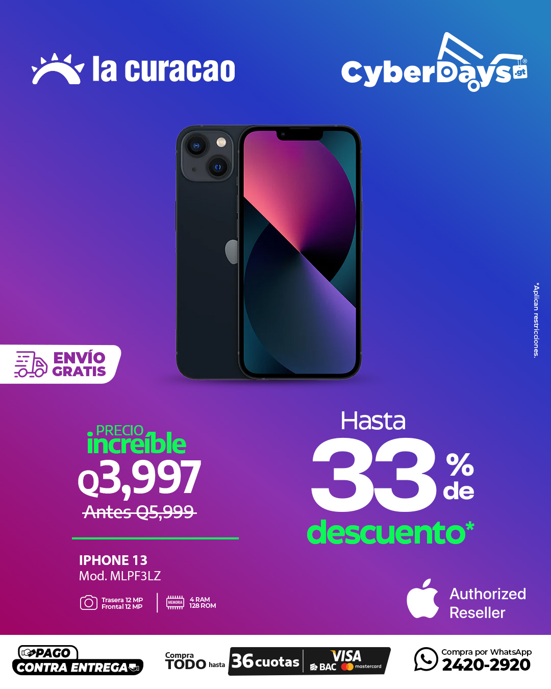 CyberDays 2025. Ofertas de Curacao 