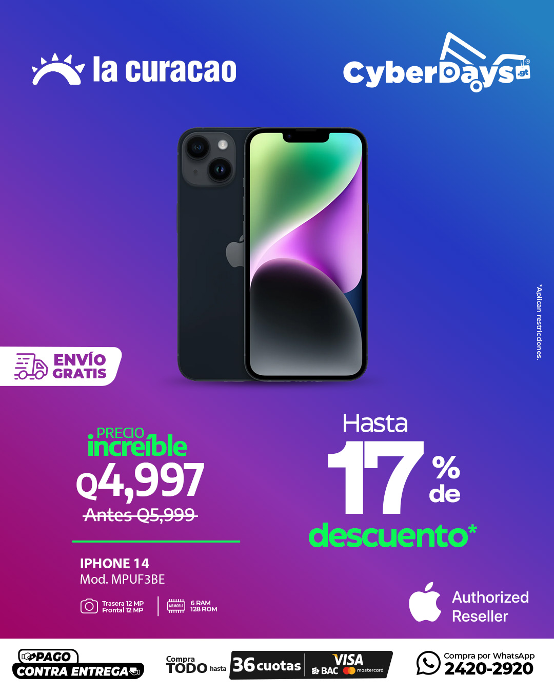 CyberDays 2025. Ofertas de Curacao 