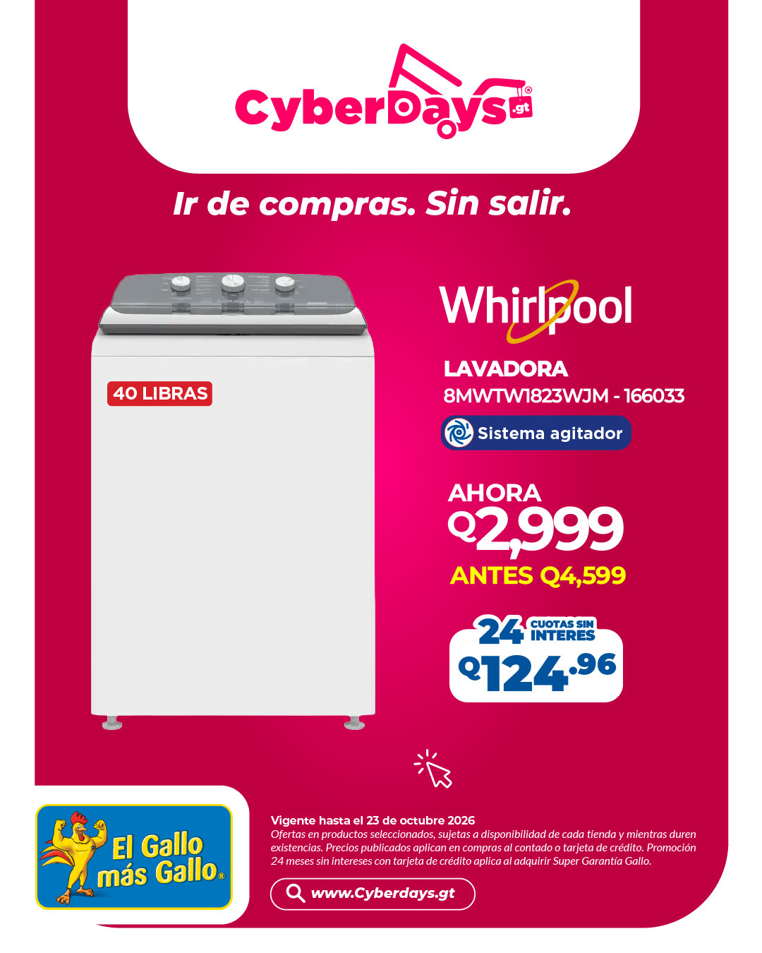 CyberDays 2026. Ofertas de El Gallo más Gallo