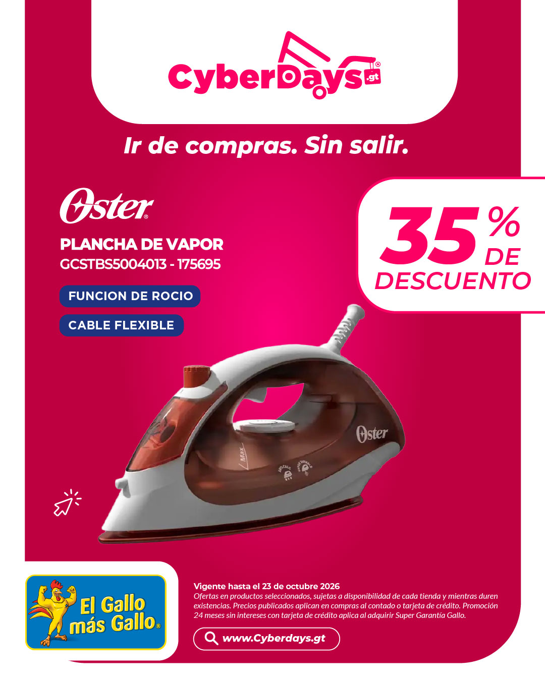 CyberDays 2026. Ofertas de El Gallo más Gallo