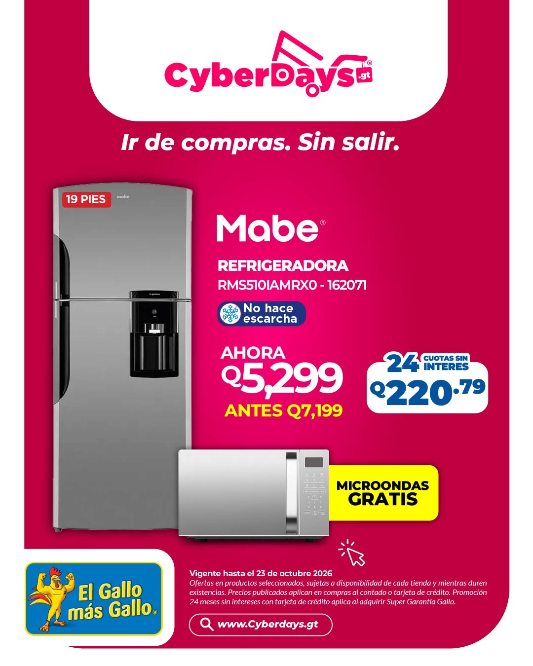 CyberDays 2026. Ofertas de El Gallo más Gallo