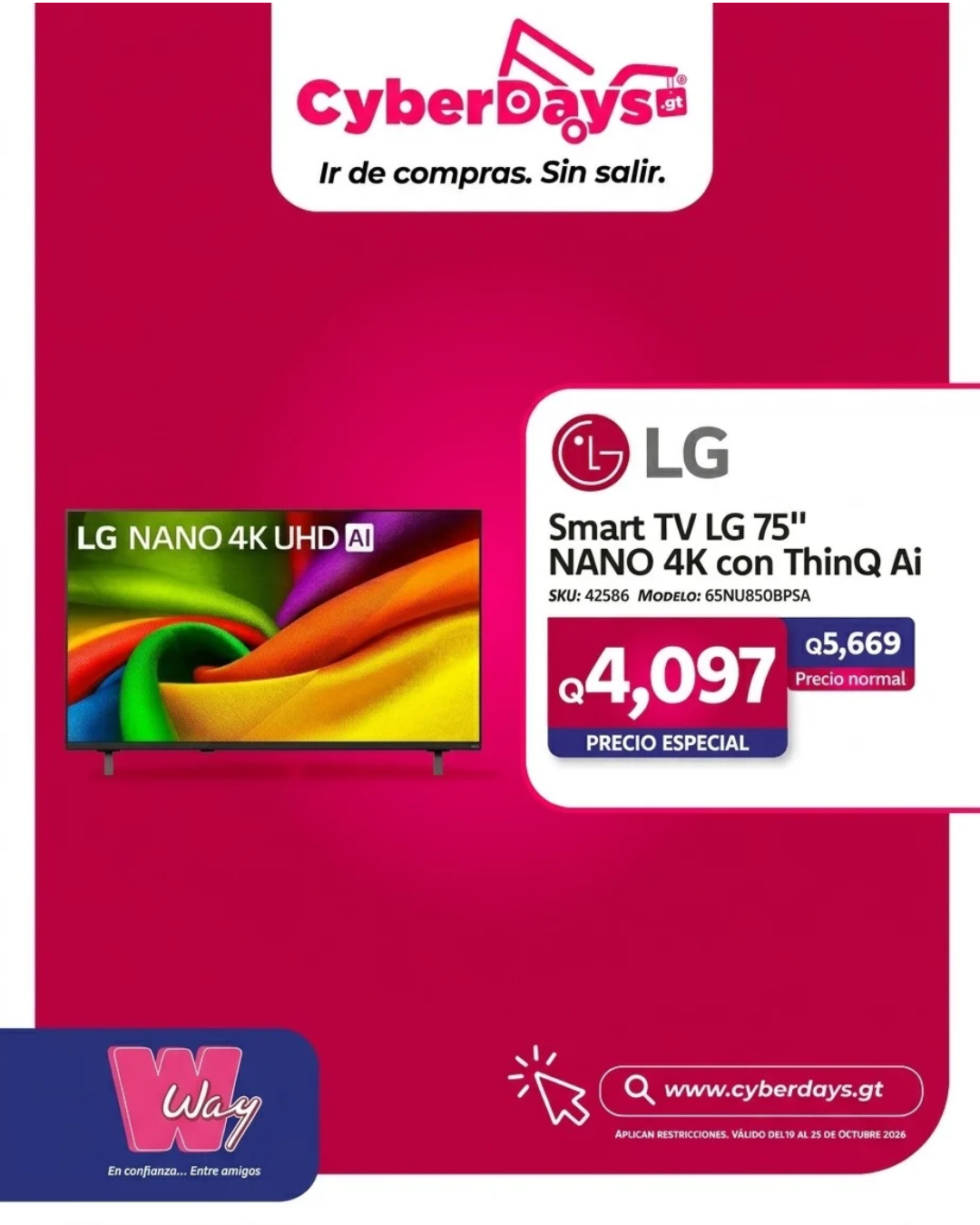 CyberDays 2026. Ofertas de Agencias Way
