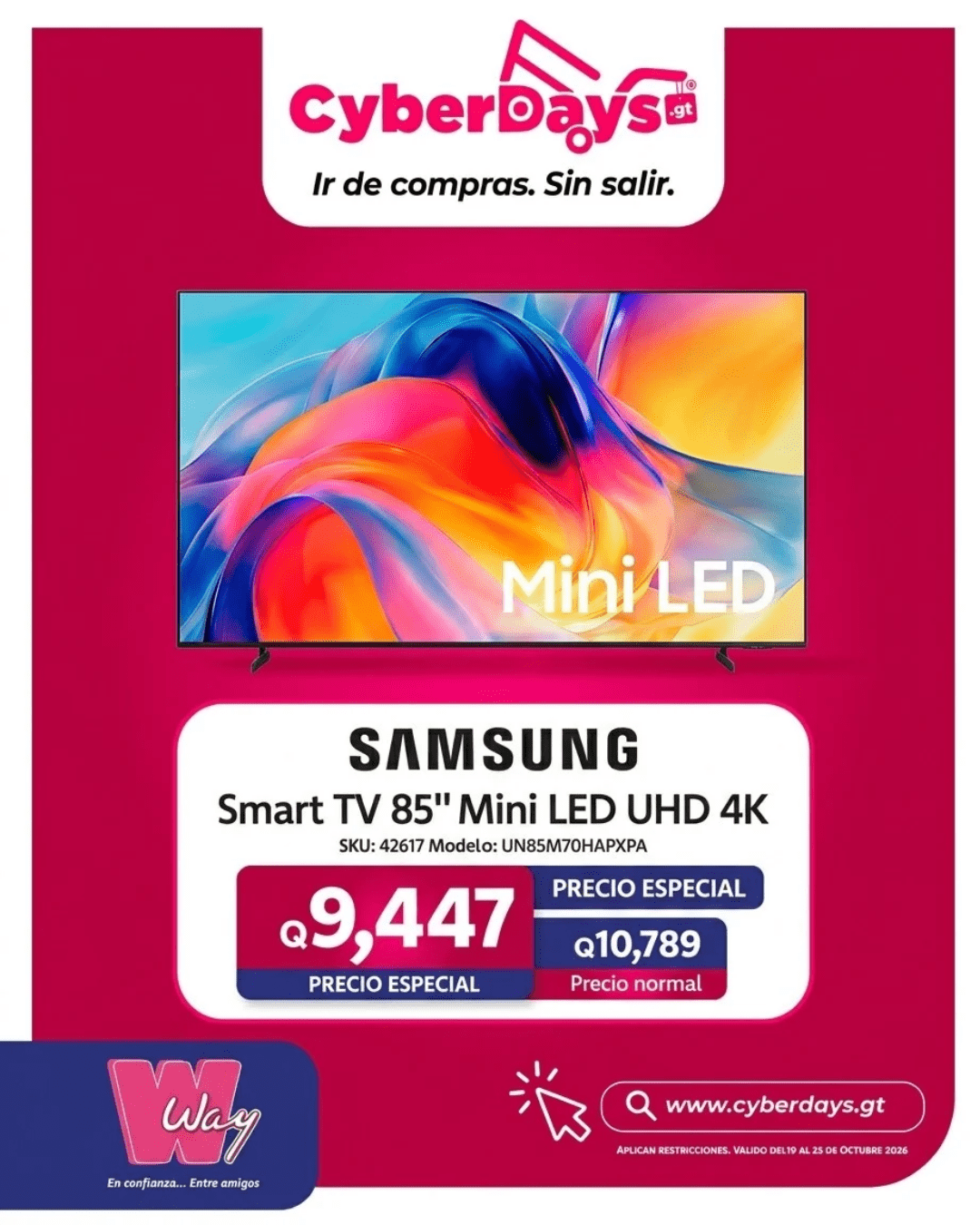 CyberDays 2026. Ofertas de Agencias Way