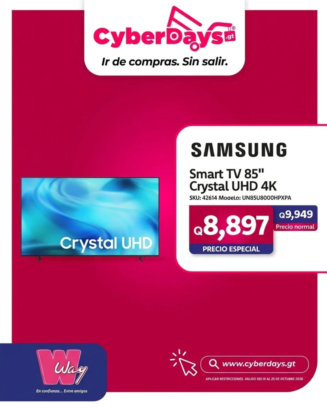 CyberDays 2026. Ofertas de Agencias Way